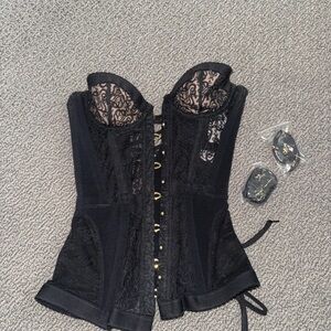 Agent Provocateur Black Mercy Corset brand new with tags
